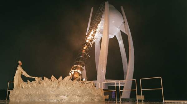 Editorial illustration for Grand Narrative vs. Quirky Mosaic: What the Beijing and London Olympic Ceremonies Revealed